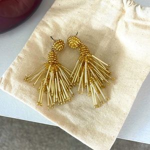 J. Crew statement earrings
